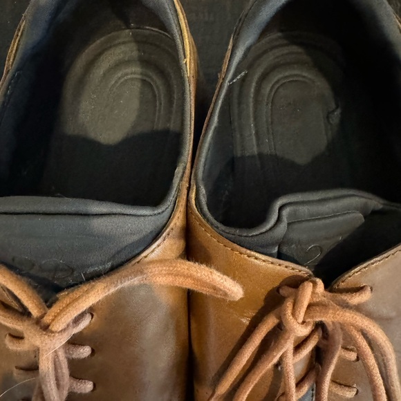 Cole Haan 2.0 Zerogrand Lined Laser Wingtip Oxford British Tan/Java 14W - Picture 8 of 13